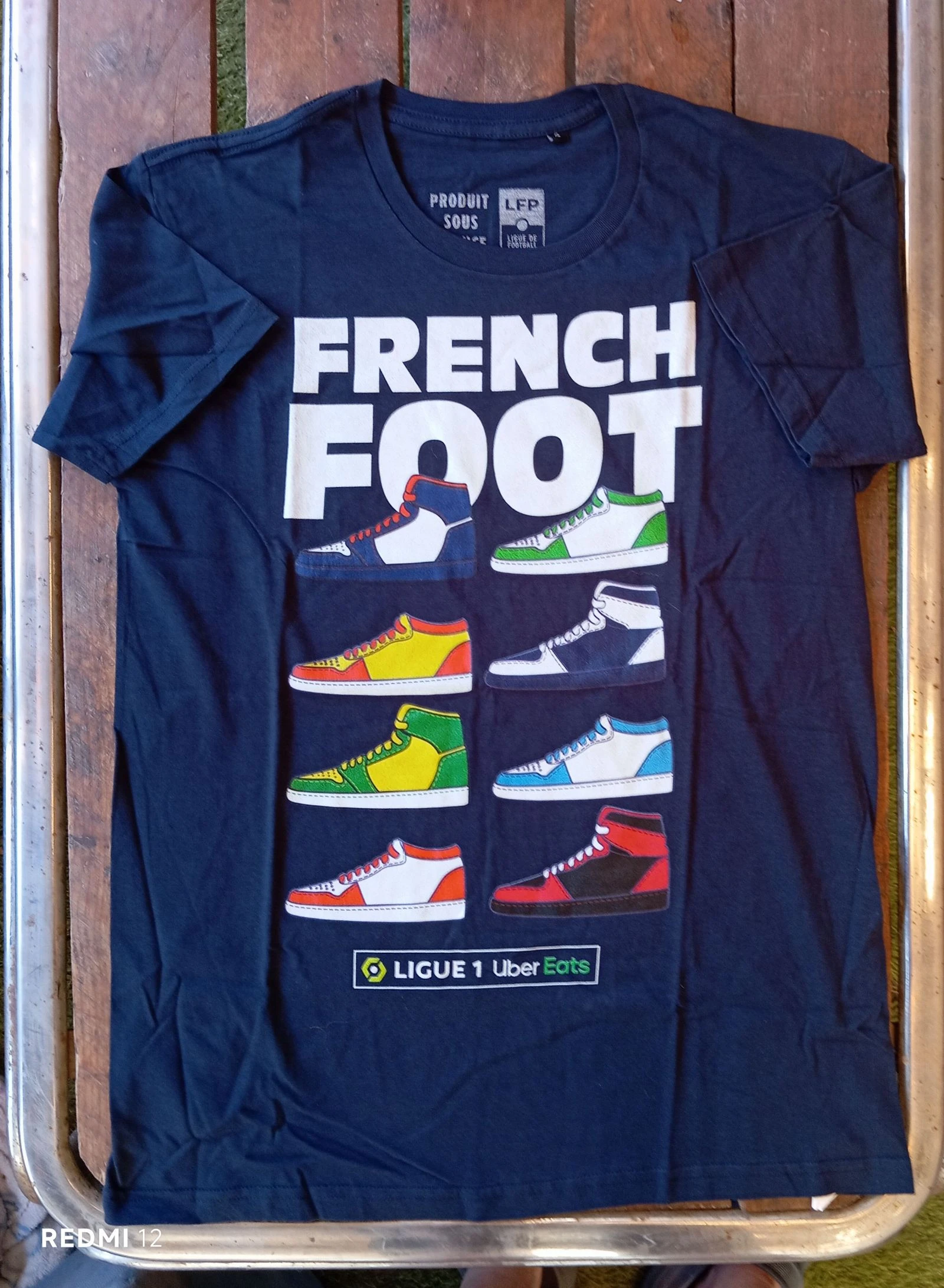 Camiseta Ligue 1 Uber Eats LFP "French Foot" Nueva S